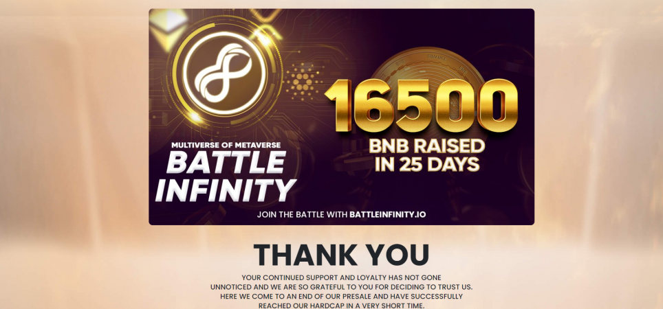 join the battle infinity