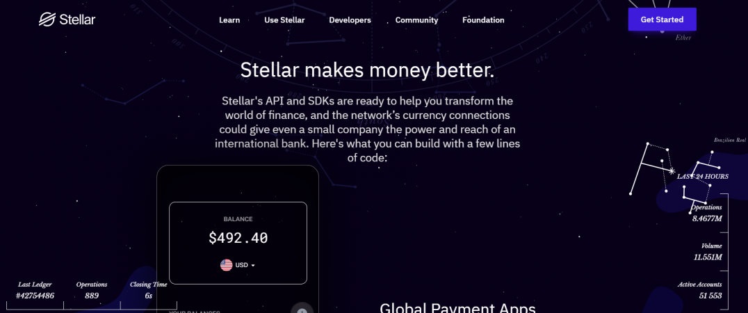 Stellar makes money better