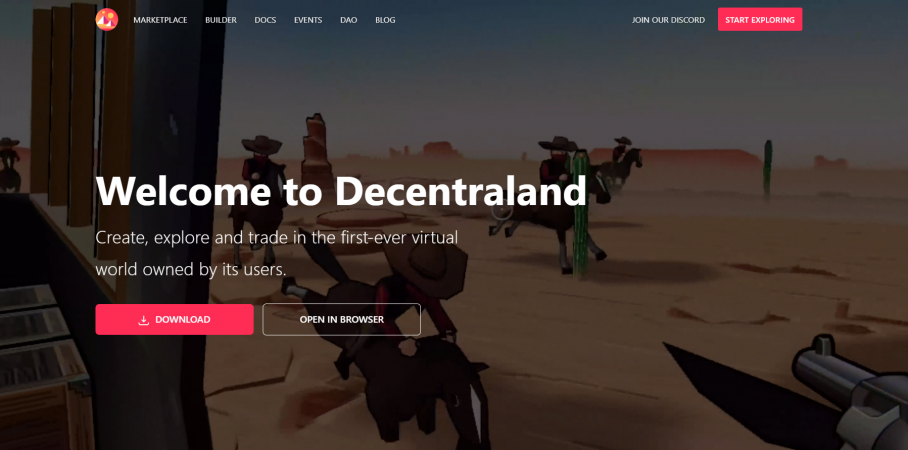 Welcome to Decentraland