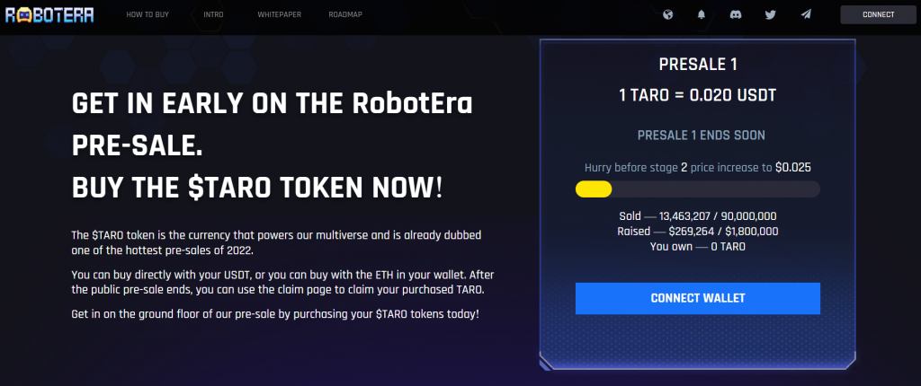 RobotERA presale