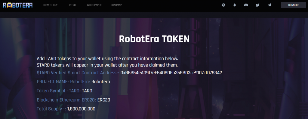 RobotEra TOKEN