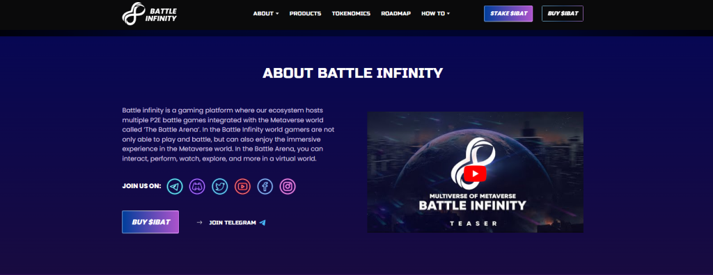 about Battle Infinity