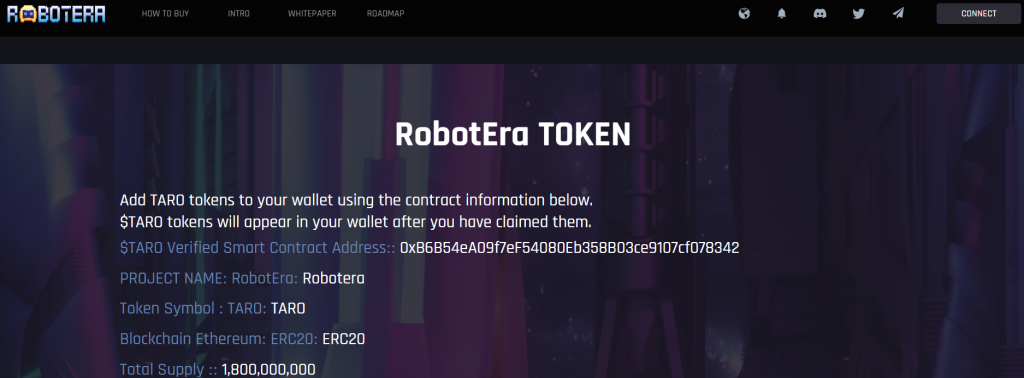 RobotEra token