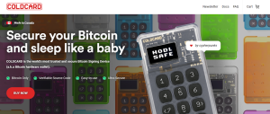 coldcard криптокошелек